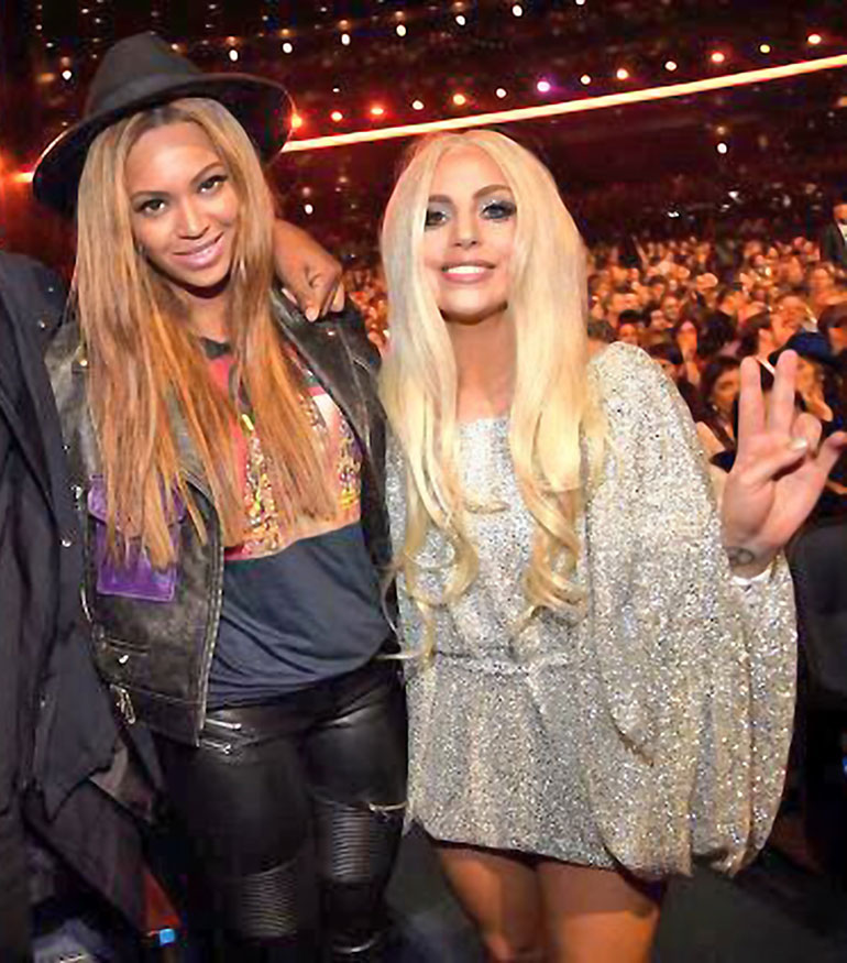 Beyoncé ja Lady Gaga