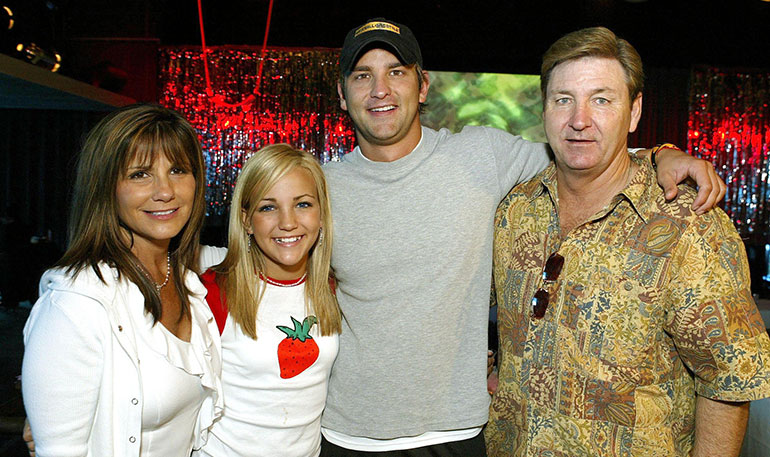 Lynne, Jamie, Brian ja James Spears
