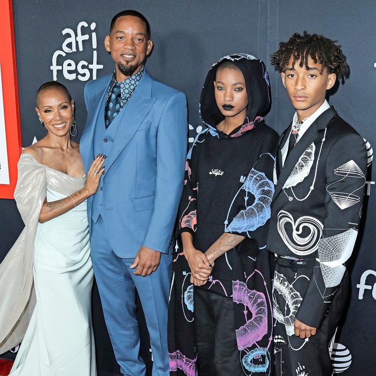 Hollywood-tähti on ollut naimisissa näyttelijä Jada Pinkett Smithin kanssa vuodesta 1997. Willow, 21, ja Jaden, 23, ovat tähden nuoremmat lapset.