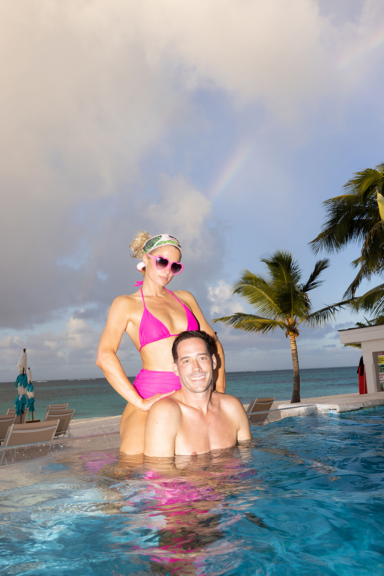 Paris Hilton ja Carter Reum