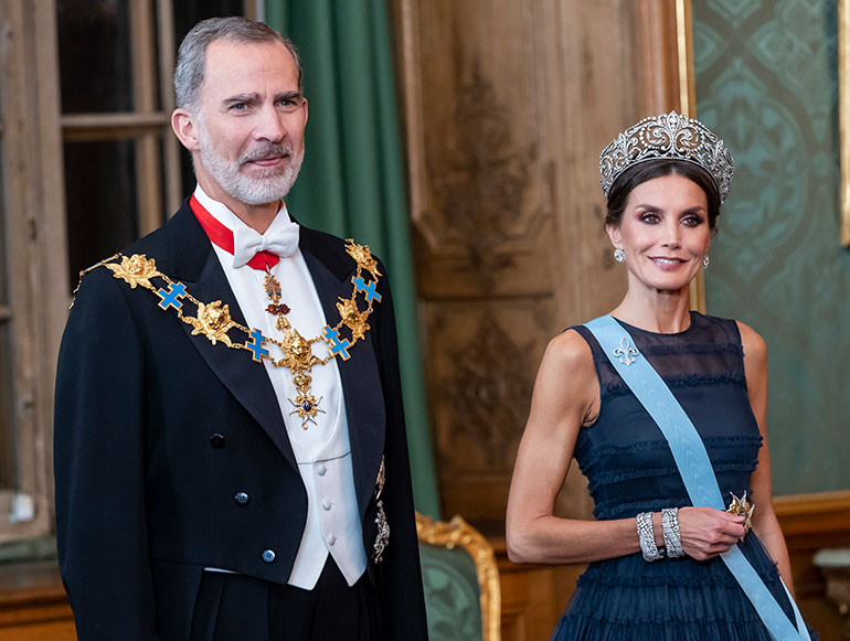 Espanjan hallitsijapari Felipe ja Letizia
