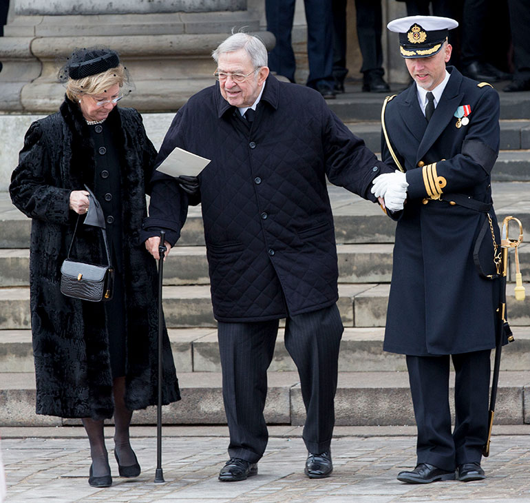Kreikan ex-hallitsijapari Konstantin ja Anne-Marie