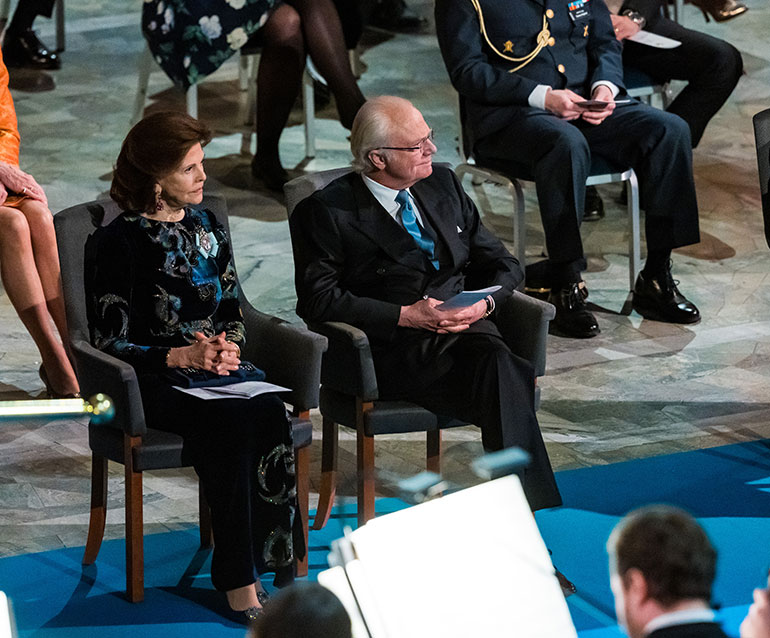 Ruotsin hallitsijapari Kaarle Kustaa ja Silvia