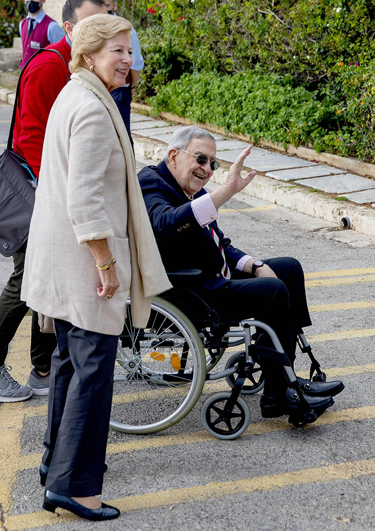 Kreikan ex-hallitsijapari Konstantin ja Anne-Marie
