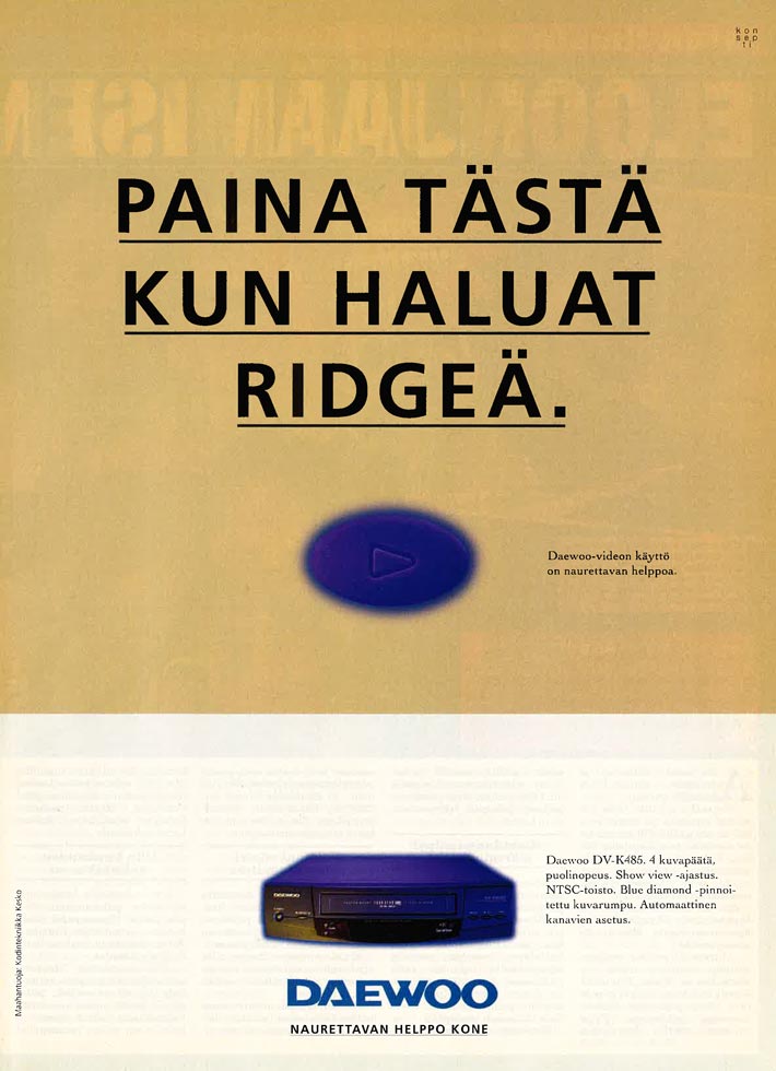 Ridge-mainos
