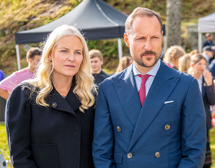 Norjan kruununprinssipari Haakon ja Mette-Marit