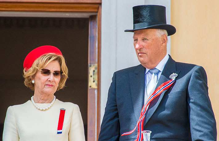 Norjan kuningaspari Harald ja Sonja