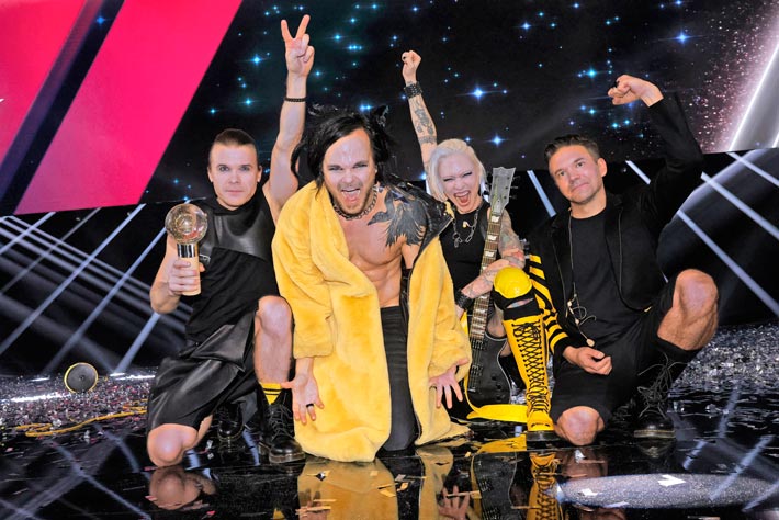 The Rasmus on perustettu vuonna 1994. Keikkoja heillä on takana noin 3 000.