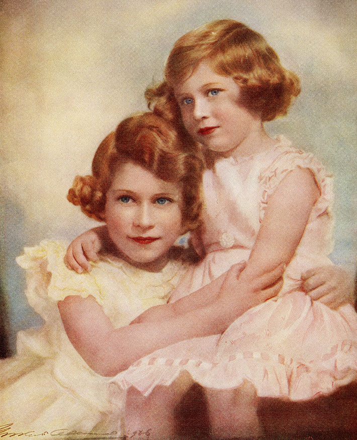 Prinsessat Elisabet ja Margaret
