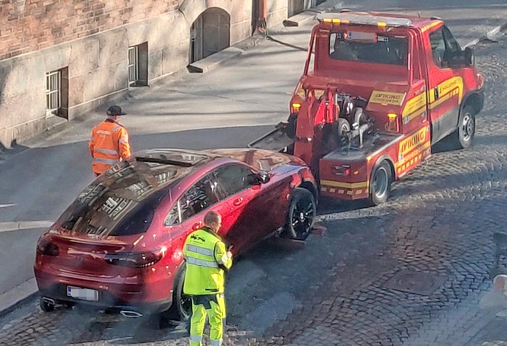 Erna Huskon auto