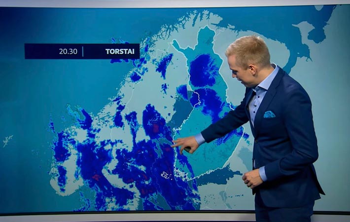 Klassisen komea Joonas saa tv-katsojien sukat pyörimään jaloissa, mutta hän on varattu meteorologi. – Ihan naimisissa olen, perheenisä paljastaa.