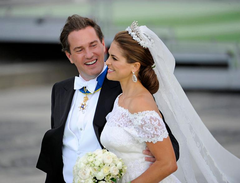 Ruotsin prinsessa Madeleine ja Chris O'Neill