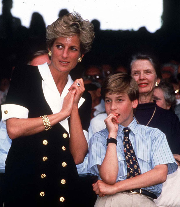 Prinsessa Diana ja prinssi William