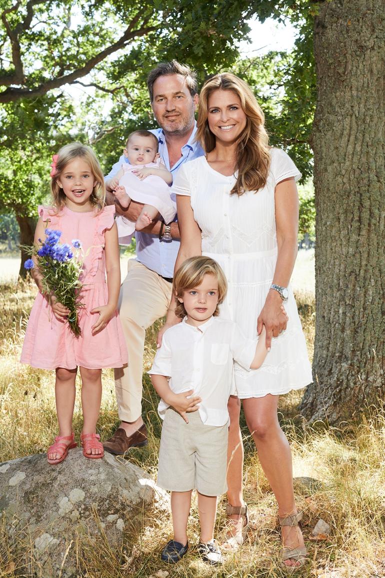 prinsessa madeleine, chris, leonore, nicolas, adrienne