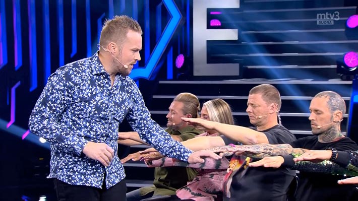 Sami esitteli hypnoosin maailmaa viime vuonna Posse-ohjelmassa.