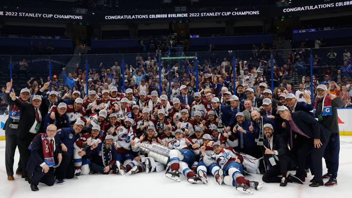 Colorado Avalanche on tuore NHL-mestari.
