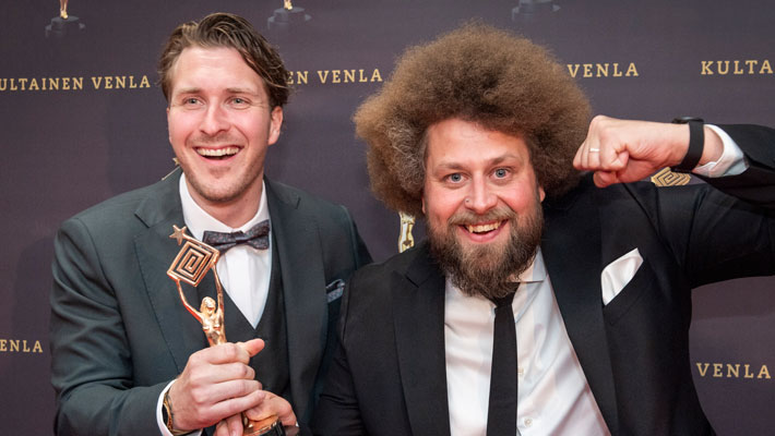 Viki ja Köpi ovat voittaneet useita Kultaisia Venloja viime vuosina Naurumaraton-ohjelmastaan.