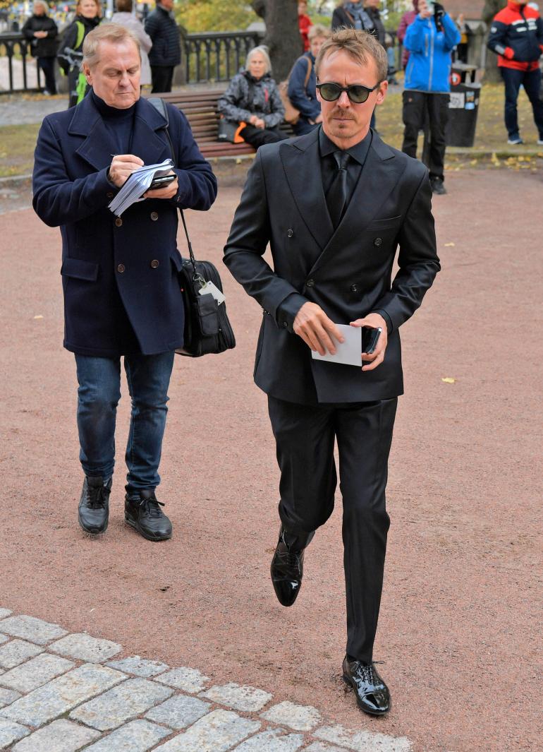 Jasper Pääkkönen oli yksi Pahat pojat -hittielokuvan päätähdistä.