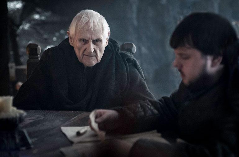 PEter Vaughn nätteli Game of Thronesissa viiden vuoden ajan.