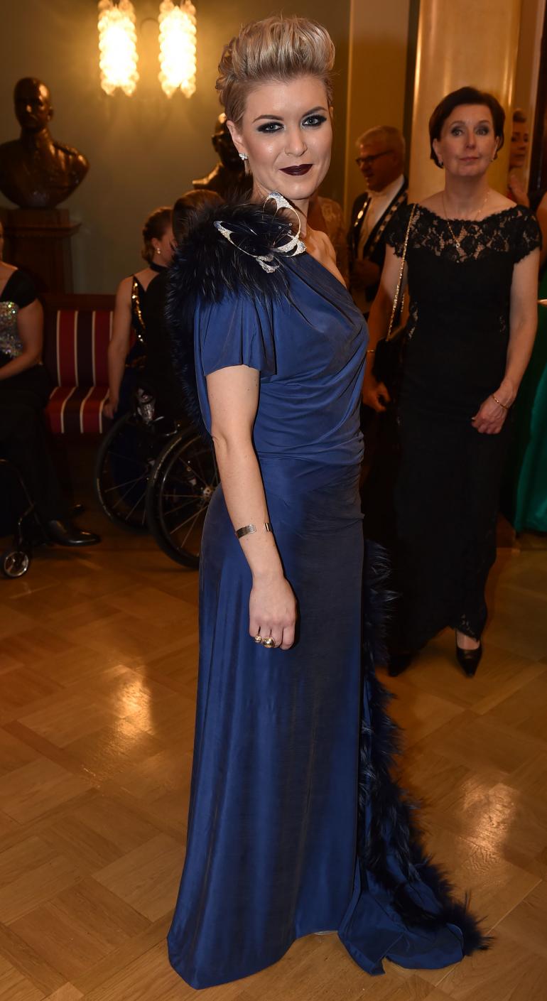 Susanna Koski Linnan juhlissa