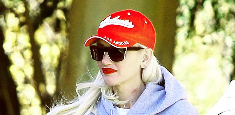 Gwen Stefani kävelyllä Los Angelesissa