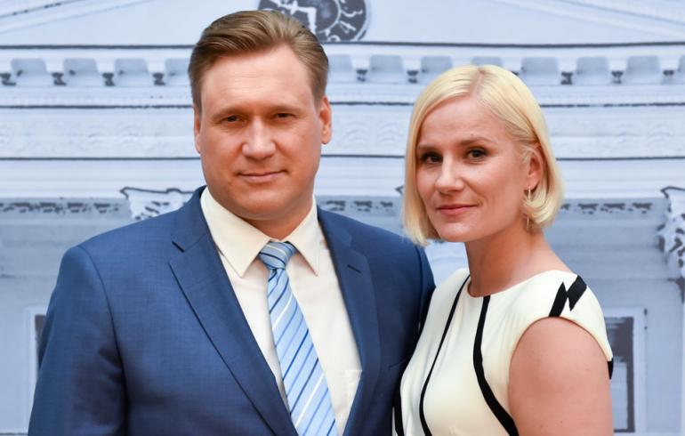 Samuli Edelmann ja Laura Malmivaara