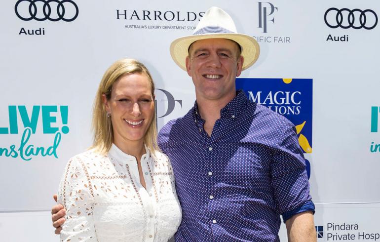 Zara ja Mike Tindall Australiassa