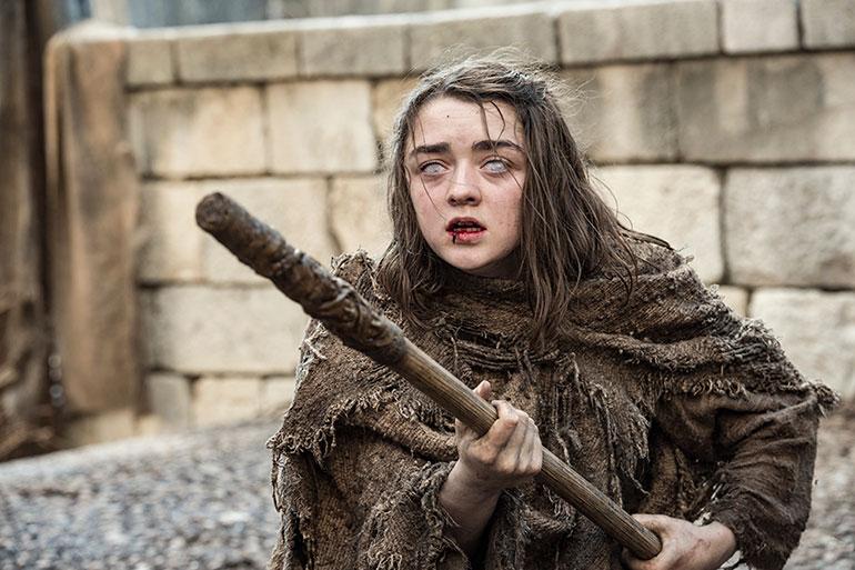 Maisie Williams Game of Thronesissa