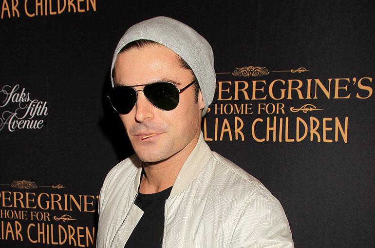 Zac Efron punaisella matolla