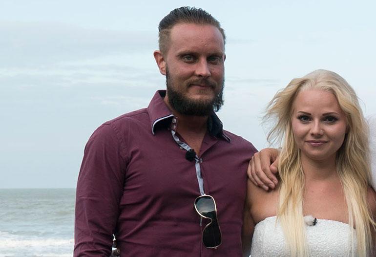 Jonne ja Erika Temptation Islandilla