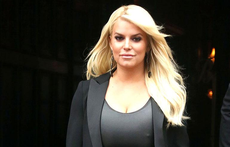 Jessica Simpson out and about