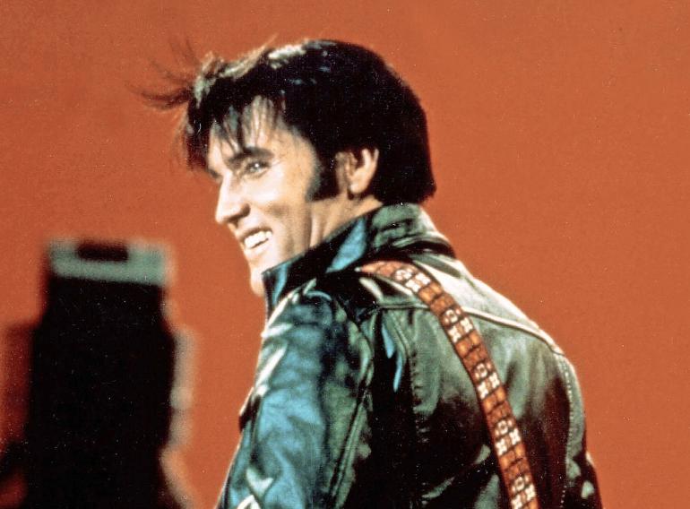 Elvis Presley vuonna 1968.