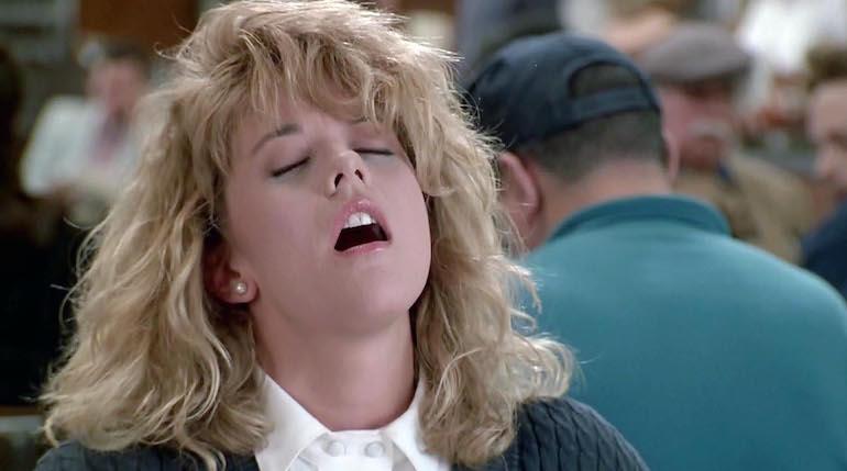 Meg Ryan esitti saavansa orgasmin lounaalla.