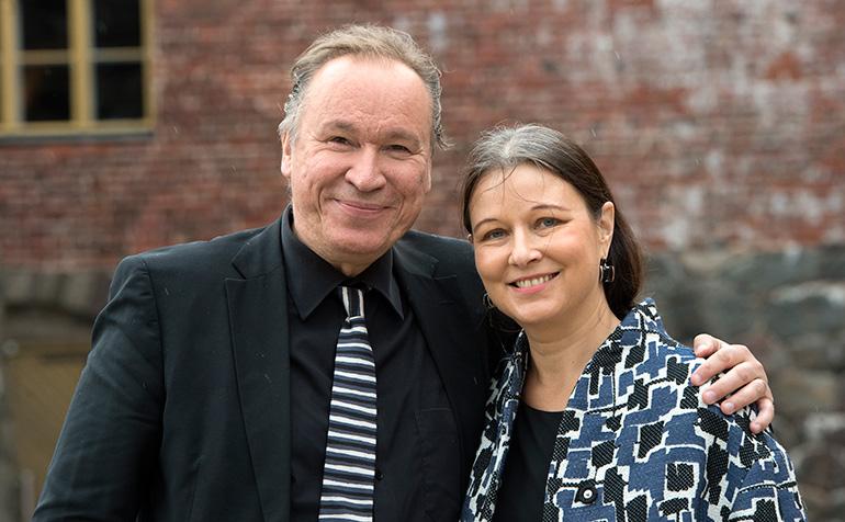 Ilkka Vainio ja Elina-vaimo