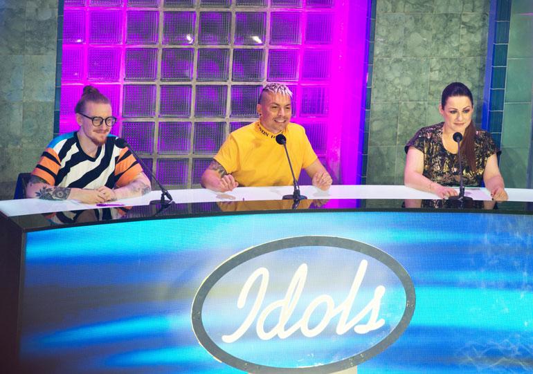 Idols-tuomarit arvioivat kilpailun kärkinimet.