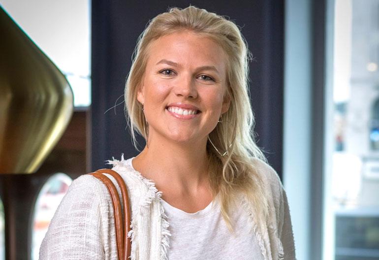 Emilia Vuorisalmi on raskaana.