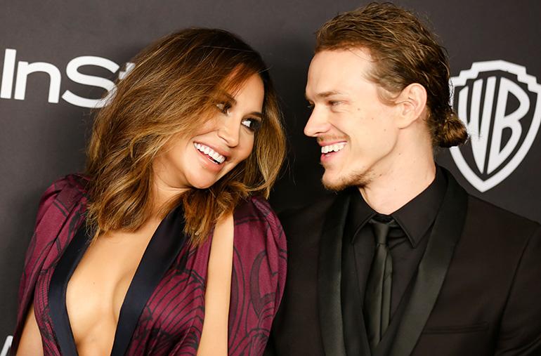 Naya Rivera ja Ryan punaisella matolla