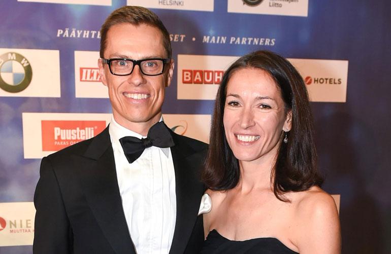 Alexander Stubb ja Suzanne Innes-Stubb.