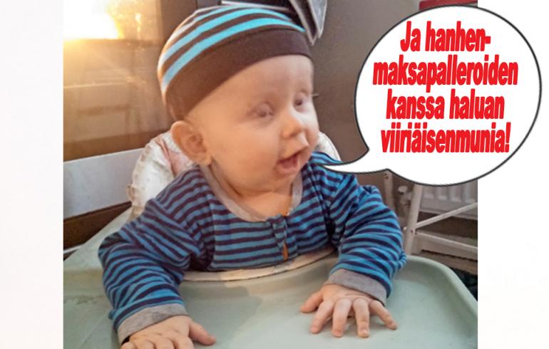 hauskat kuvat, vauva