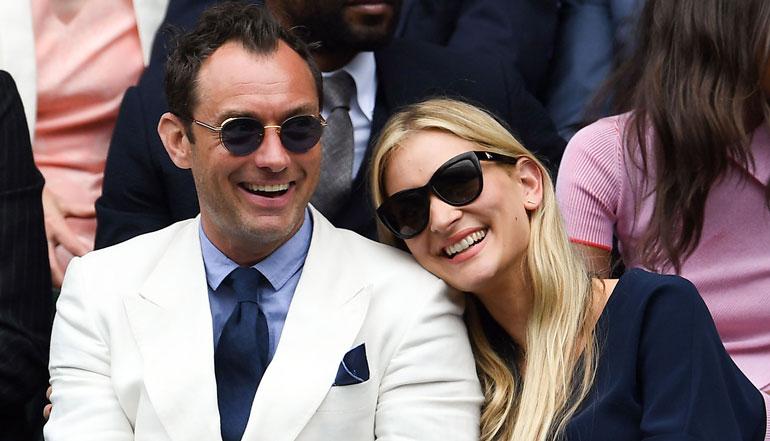 Jude Law seurustelee Phillipa Coanin kanssa.