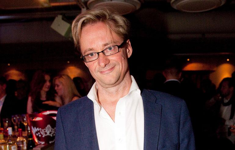 Mikael Jungner oli Emma-gaalassa.