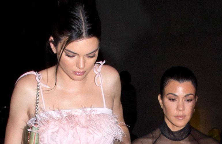 Kendall Jenner ja Kourtney Kardashian