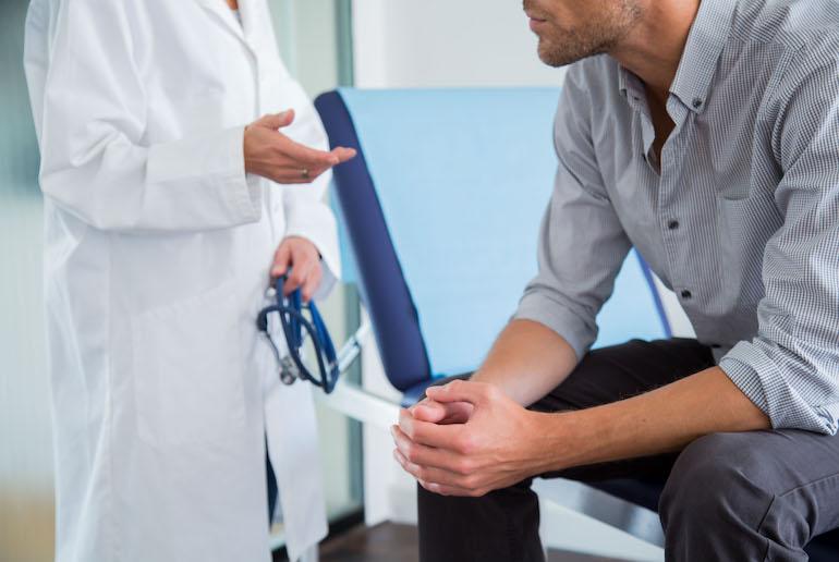 Sukupuolitautitartunta diagnoisoidaan lääkärissä.
