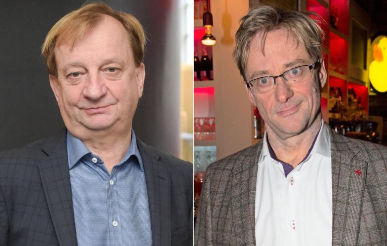 Hjallis Harkimo ja Mikael Jungner