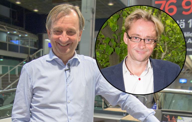 Hjallis Harkimo ja Mikael Jungner