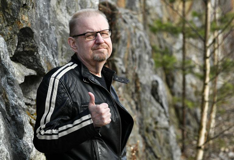 Jope Ruonansuu sai lääkäriltä hyviä uutisia.