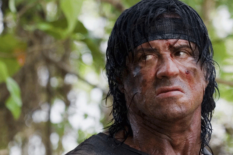 Sylvester Stallone, John Rambo.