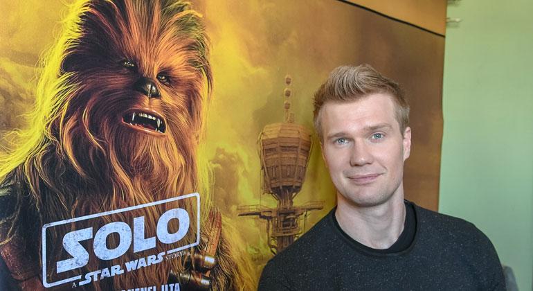 Joonas Suotama on Chewbacca.