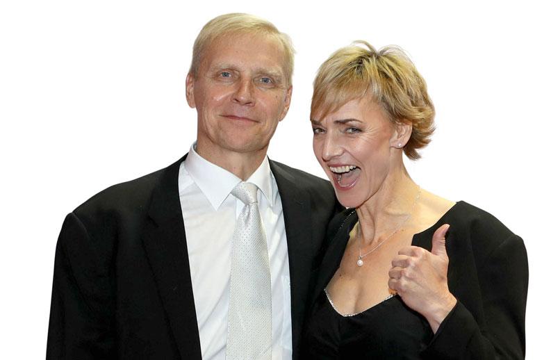 Arto Bryggare ja Heike Drechsler muutivat Suomeen.