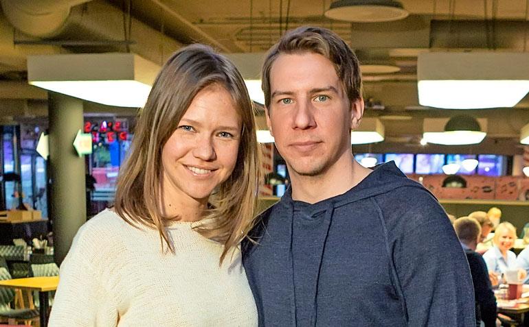 Sonja Kailassaari ja Aku Hirviniemi ovat etäsuhteessa.